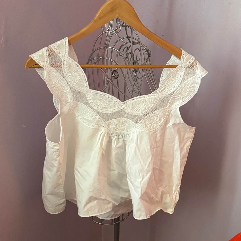 NWT J. Crew Swingy Lace Top - Picture 11 of 14